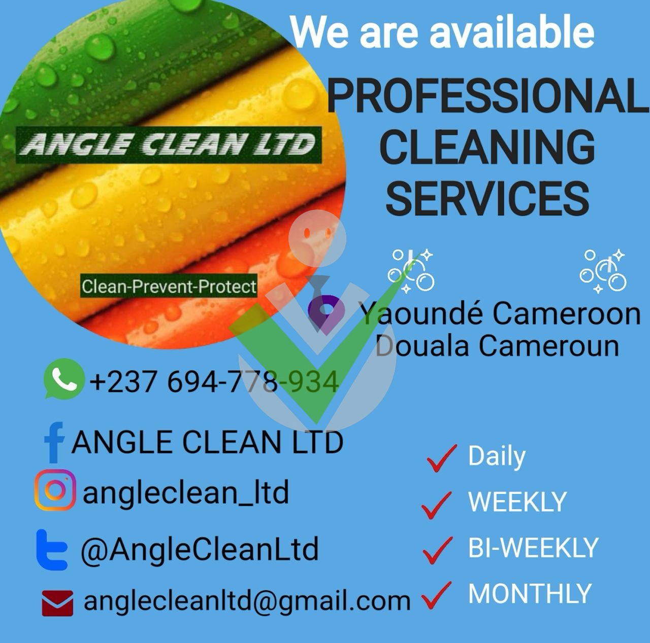 ANGLE CLEAN LTD