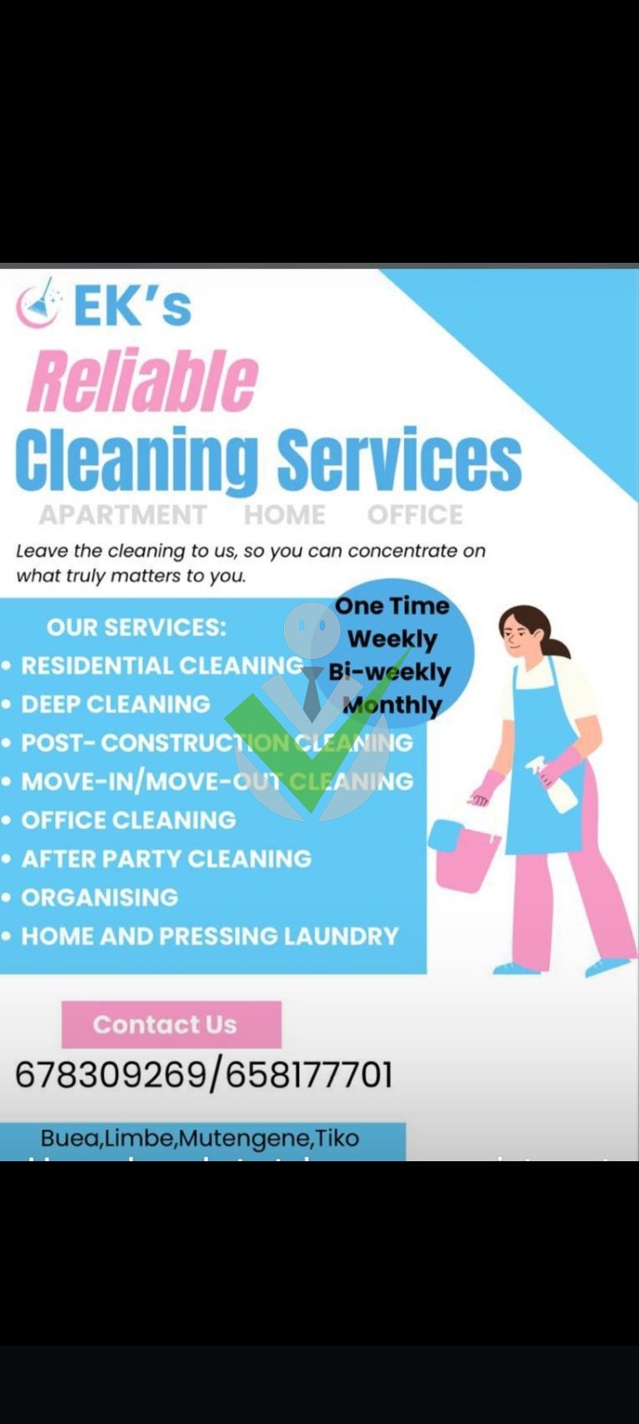 EK's Reliable Cleaning Services