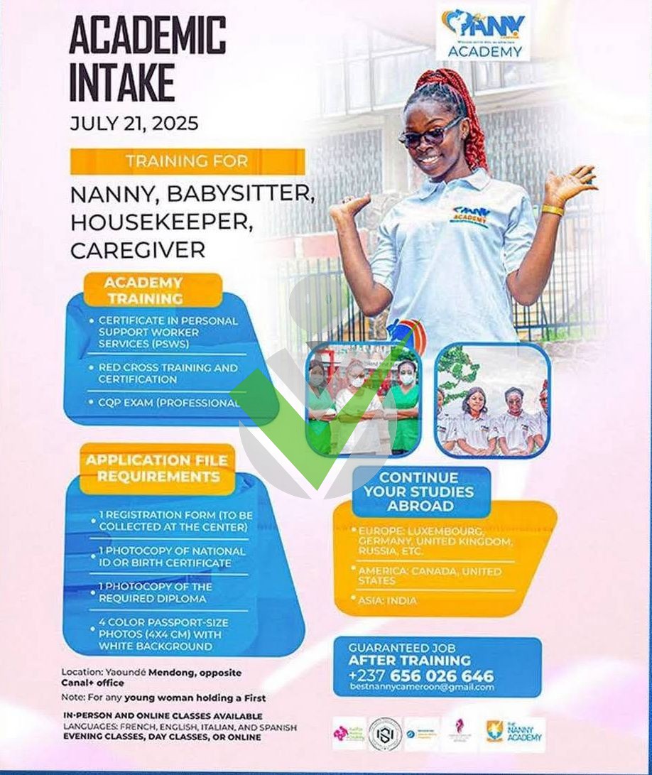BEST NANNY CAMEROON ACADEMY