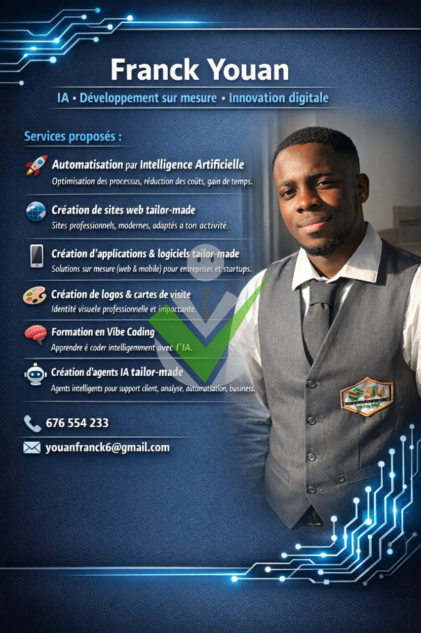 TCHINDJO KAMDEM Franck youan